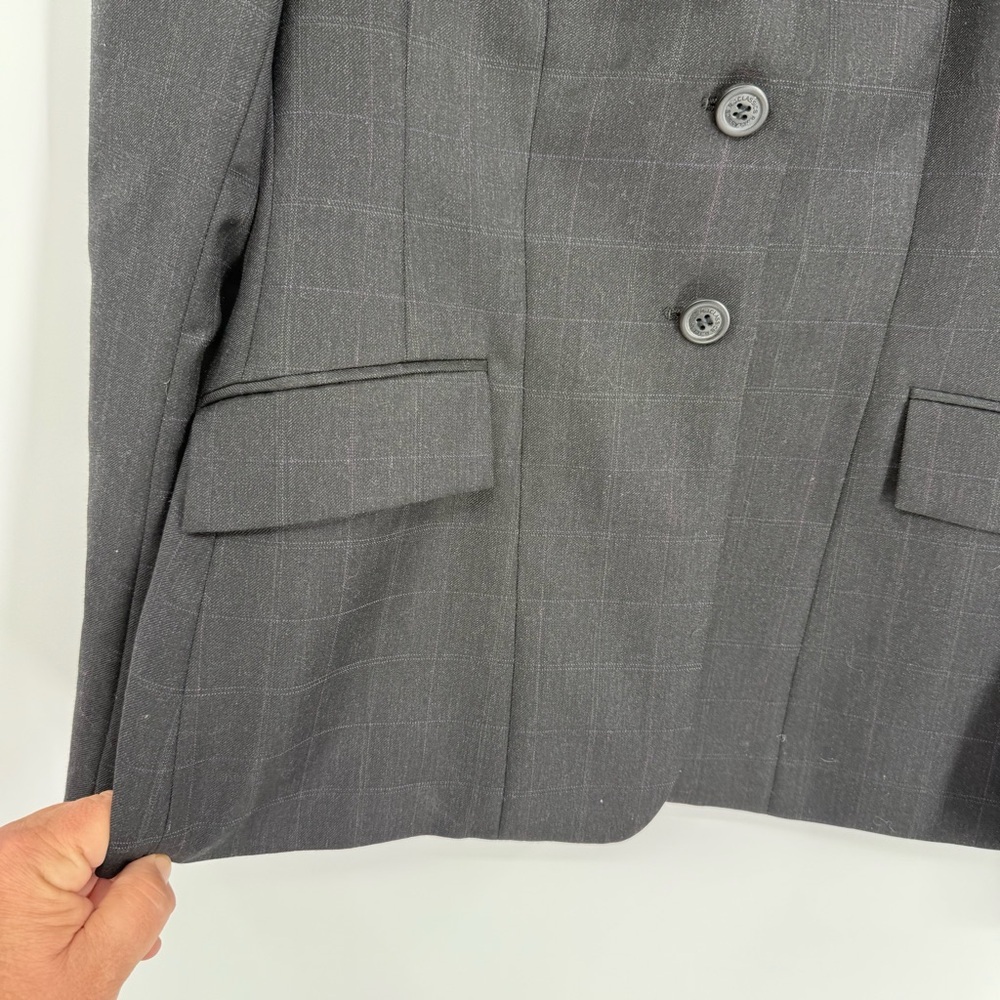 R.J. Classics Sterling Collection Show Coat Size 4S Black Worsted Wool 4-button - Picture 5 of 10